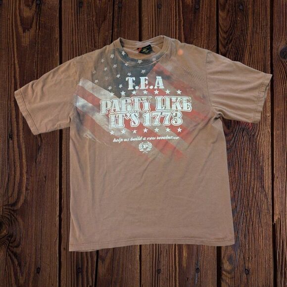 Vintage Streetwear PHAT FARM Party Like It's 1773 Men's XL Tshirt Y2K 90s - Picture 1 of 6